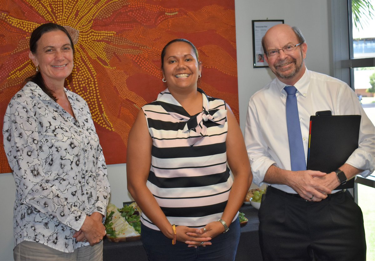 cdu_ni's tweet image. #NT Minister for Education &amp;amp; Training @SelenaUibo MLA met with @CDUni_VC &amp;amp; senior academics at NI today to hear about all the amazing research &amp;amp; training work @CDUni does across the Territory, Australia &amp;amp; the World 🌏 #boundlesspossible