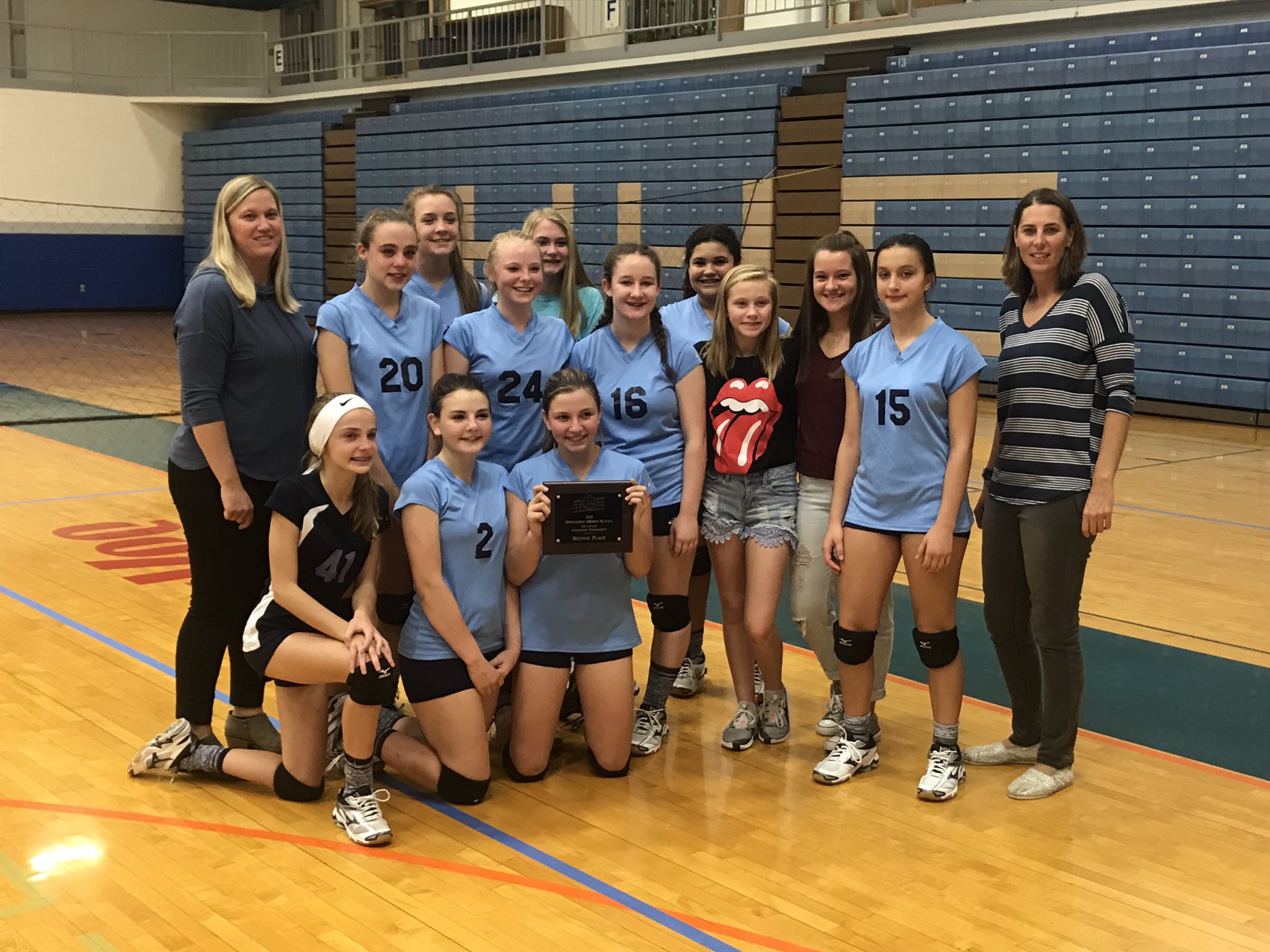 Pleasant View School on Twitter "So proud of our 8th grade girls for