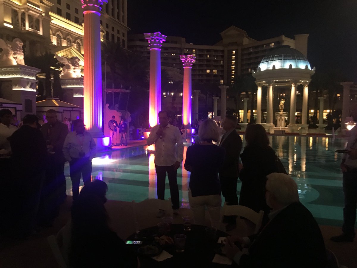 Vistex's tweet photo. Thank you @SAP for sponsoring the #VISTAS2018 Welcome Reception https://t.co/nws3zDeabt
