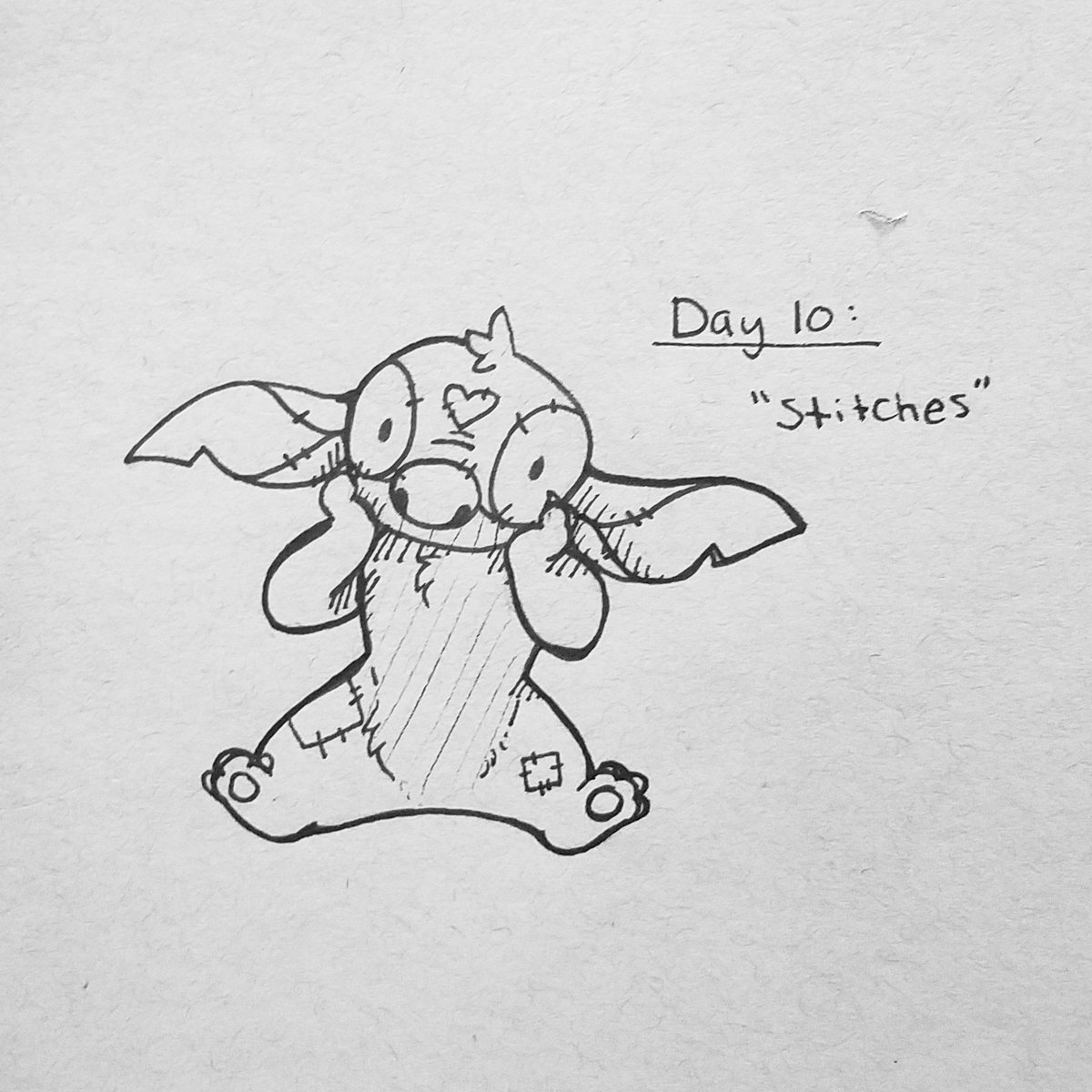 ItsDarlingJess's tweet photo. Am busy tonight so todays theme is a bit rushed! But for inktober day 10 my theme was "stitches" and so enjoy a patchwork stitch!
#inktober #inktober2018 #illustration #day10 #stitches #stitch #zigpens https://t.co/juPnHVkEso
