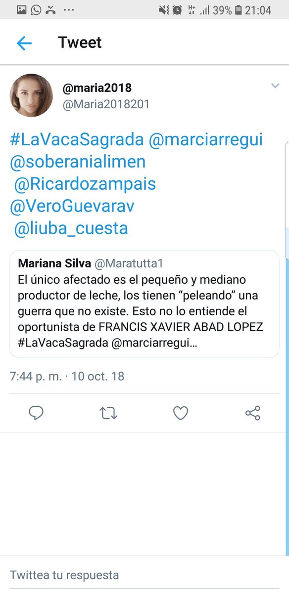 VeroGuevarav's tweet photo. INDIGNANTE 
Los problemas hay que afrontarlos y desterrar esas viejas prácticas de ataque al dirigente, convirtiéndose en verdugos inquisidores del sector ganadero @juradoxb @BancadaRC_ @florcis_paredes @PABLOJIJON @bernardogye https://t.co/RcqVEh4YQy