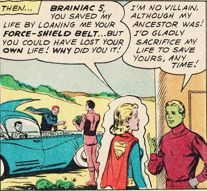 Supergirl and Brainiac 5 on Twitter: "Kingdom Come Brainy's daughter