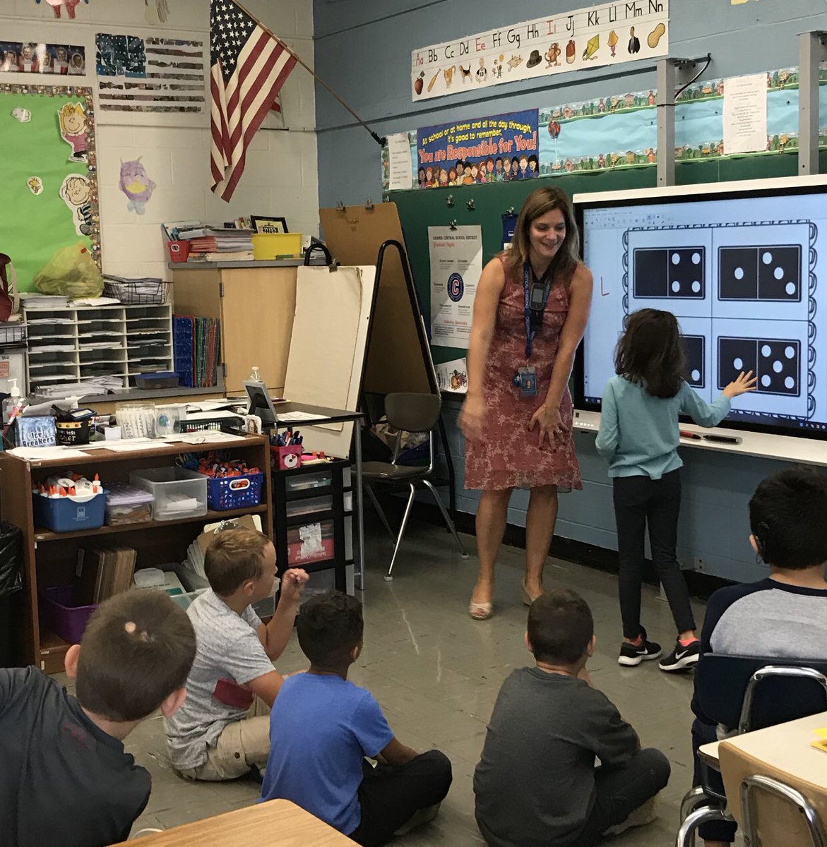 mrsjcoughlin's tweet image. Mrs. Bischoff and Mrs. Quirk’s class building critical thinking with Which One Doesn’t Belong and rekenreks! @KESPrincipal6Cs @Carmelschools #Carmel6Cs #reasoning #mathroutines #numbersense