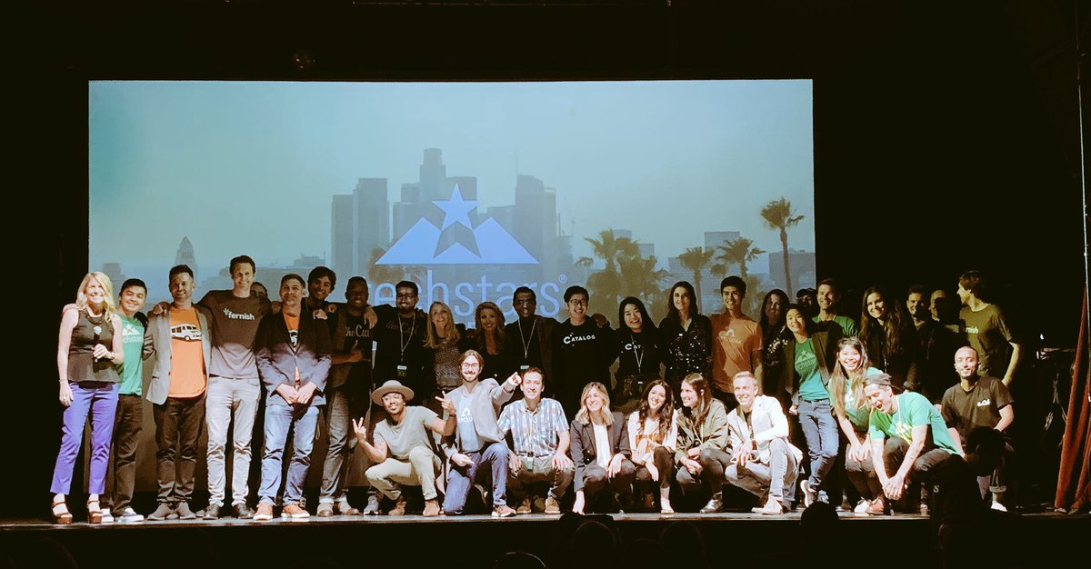 Several mic drop moments today! Proud of these strong LA startups. <a href="/techstars/">Techstars</a> #tsdemoday <a href="/ethanaustin/">ethanaustin</a>