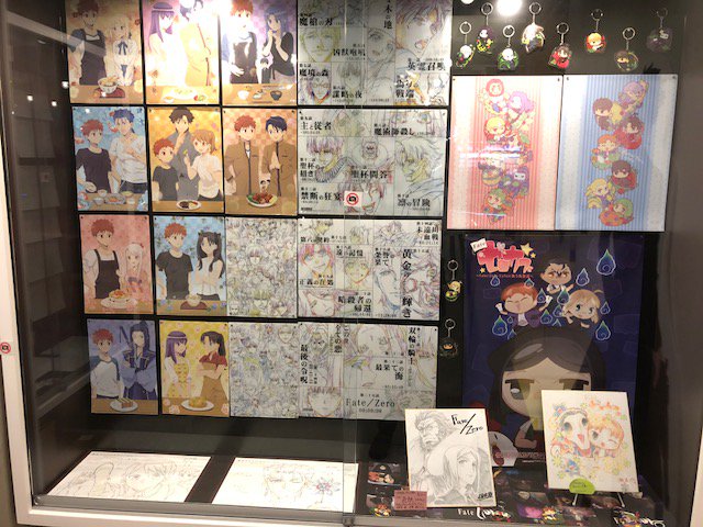 ufotable Cafe 大阪】①ufotableポイント50000pt景品交換「Fate/Zero