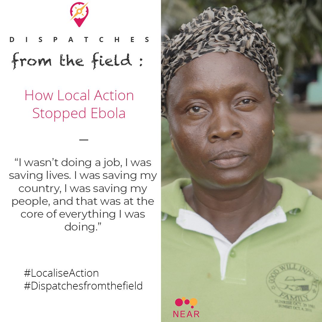 NEAR_Network's tweet photo. Through community engagement, local actors responded to #Ebola outbreak and saved their communities. #LocaliseAction #Dispatchesfromthefield #CHI #SassTown #NEAR_Network https://t.co/FMUOQjgiHG @gatesfoundation @communityheal10 https://t.co/4illrpxYRN