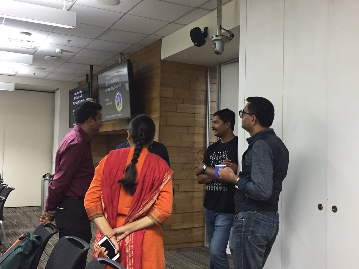 blossom_pinto's tweet photo. All set to kickoff @IntuitIN #Accessibility Summit 2018! #IntuitIN #Globa11y @GiftAbled @Naina_agl https://t.co/p1EzbdS4nL
