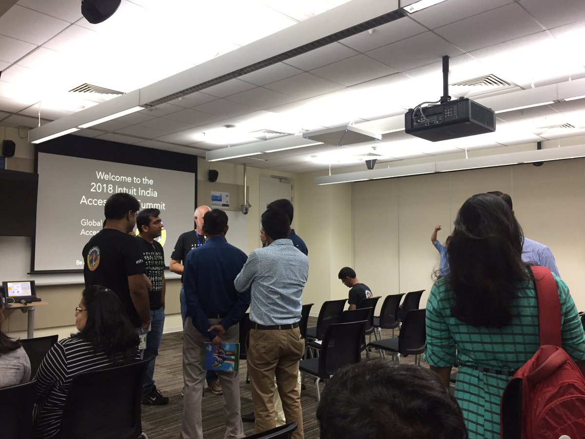 blossom_pinto's tweet photo. All set to kickoff @IntuitIN #Accessibility Summit 2018! #IntuitIN #Globa11y @GiftAbled @Naina_agl https://t.co/p1EzbdS4nL