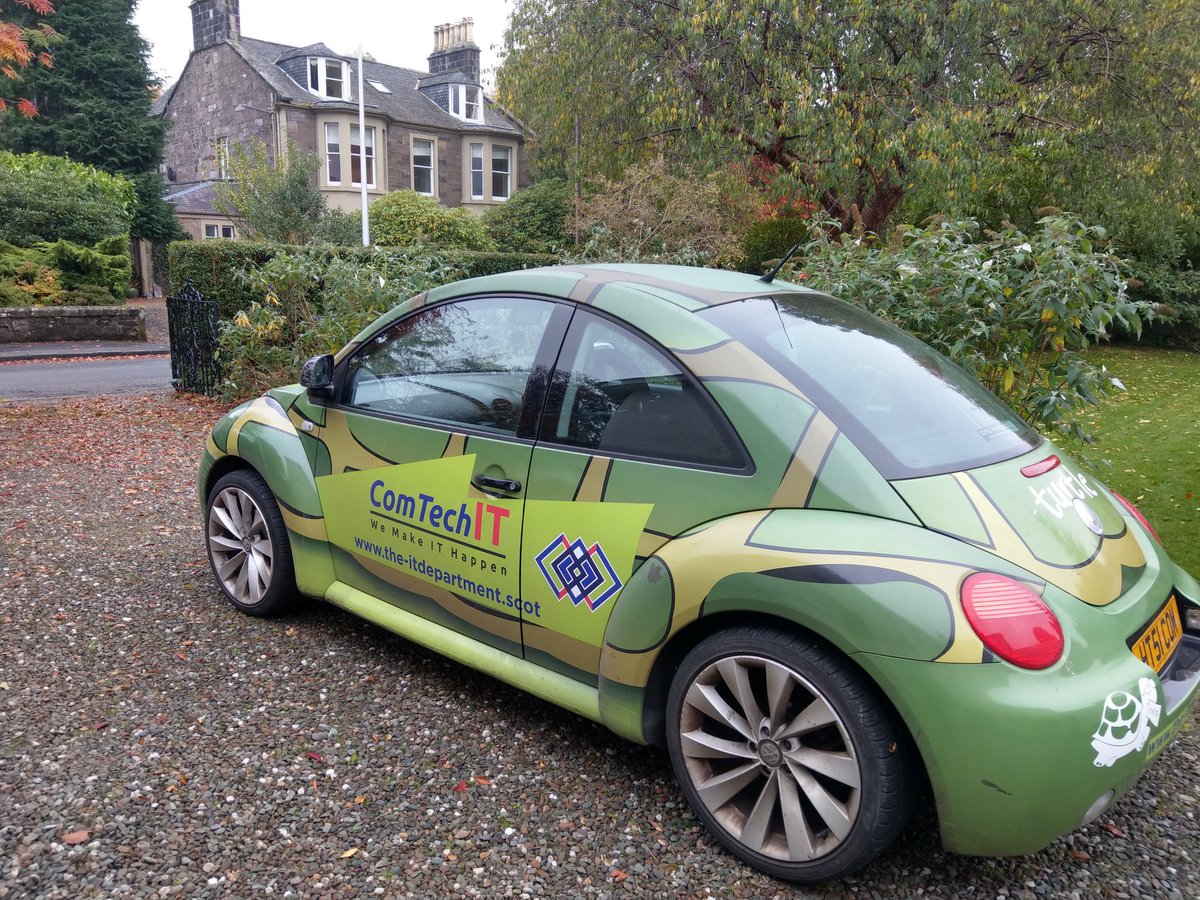 ComTech247's tweet image. Herbie is out and about doing his rounds this morning so far we have been to #Callender #BridgeofAllan and #Stirling next stop #Buchlyvie 😁😁 #roadtrip