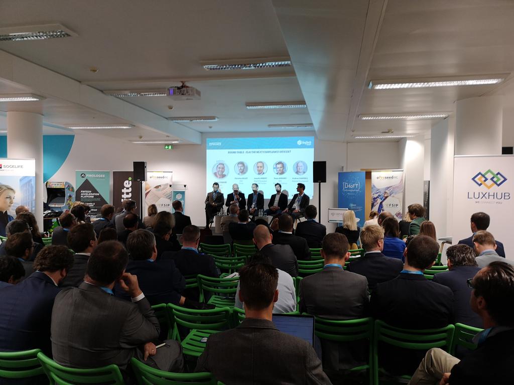 VadisTechno's tweet image. #regtechsummit today at Luxemburg! Feel free if you want to know more about our KYV/KYC/AML solutions @The_LHoFT #regtech #DataScience