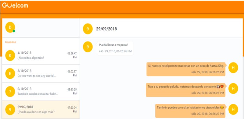 guelcom_es's tweet photo. 🗞 Los hoteles que trabajan con el sistema de reservas de @Mirai4Hotels ya podrán disfrutar de todas las funcionalidades de nuestro #chatbot 🏨🤖 👏 ¡Bienvenidos! https://t.co/llAVMqBonA https://t.co/0CPrcIx5oi