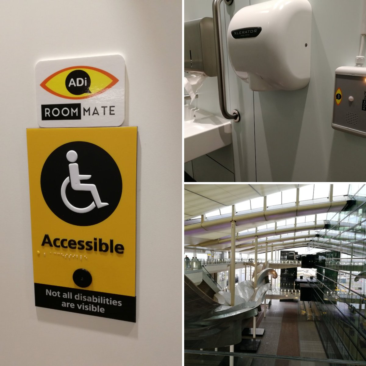 graham_race's tweet photo. #WSD2018 @HeathrowAirport this is installed in an accessible toilet to verbally explain where the facilities are once inside @adiaccess https://t.co/iBm7tcrHpV