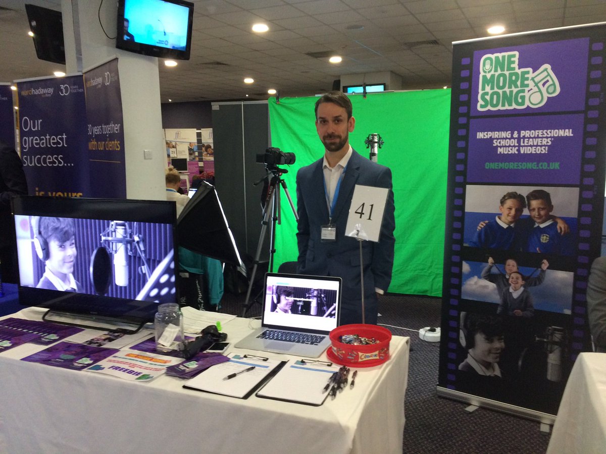 #SNEsummit18 please stop by to say hi to Adam and Susan at stand 41, we'd love to tell you about our school leavers' videos <a href="/SCHOOLSNE/">Schools North East</a>