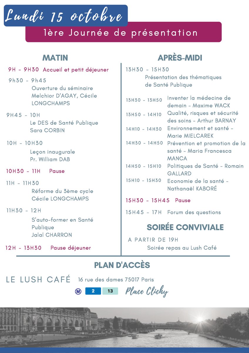 CLISP — Internes de santé publique tweet media
