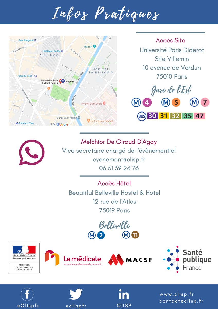 CLISP — Internes de santé publique tweet media
