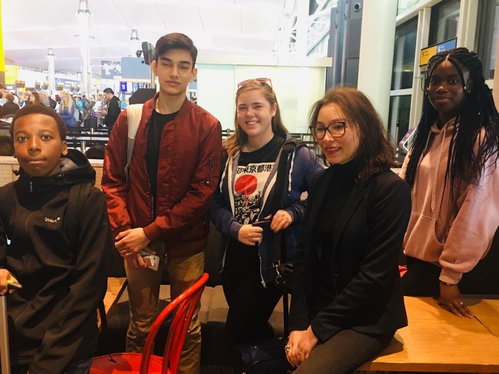 AcornAspiration's tweet photo. and... they’re off!! Team ‘SKai’, winners of #TeensInAI2018, are getting ready to make their journey to Silicon Valley- thanks @Mastercard !! ✈️✨
See them at #girlsinaiSF this Oct! https://t.co/SFKsTLFrDS