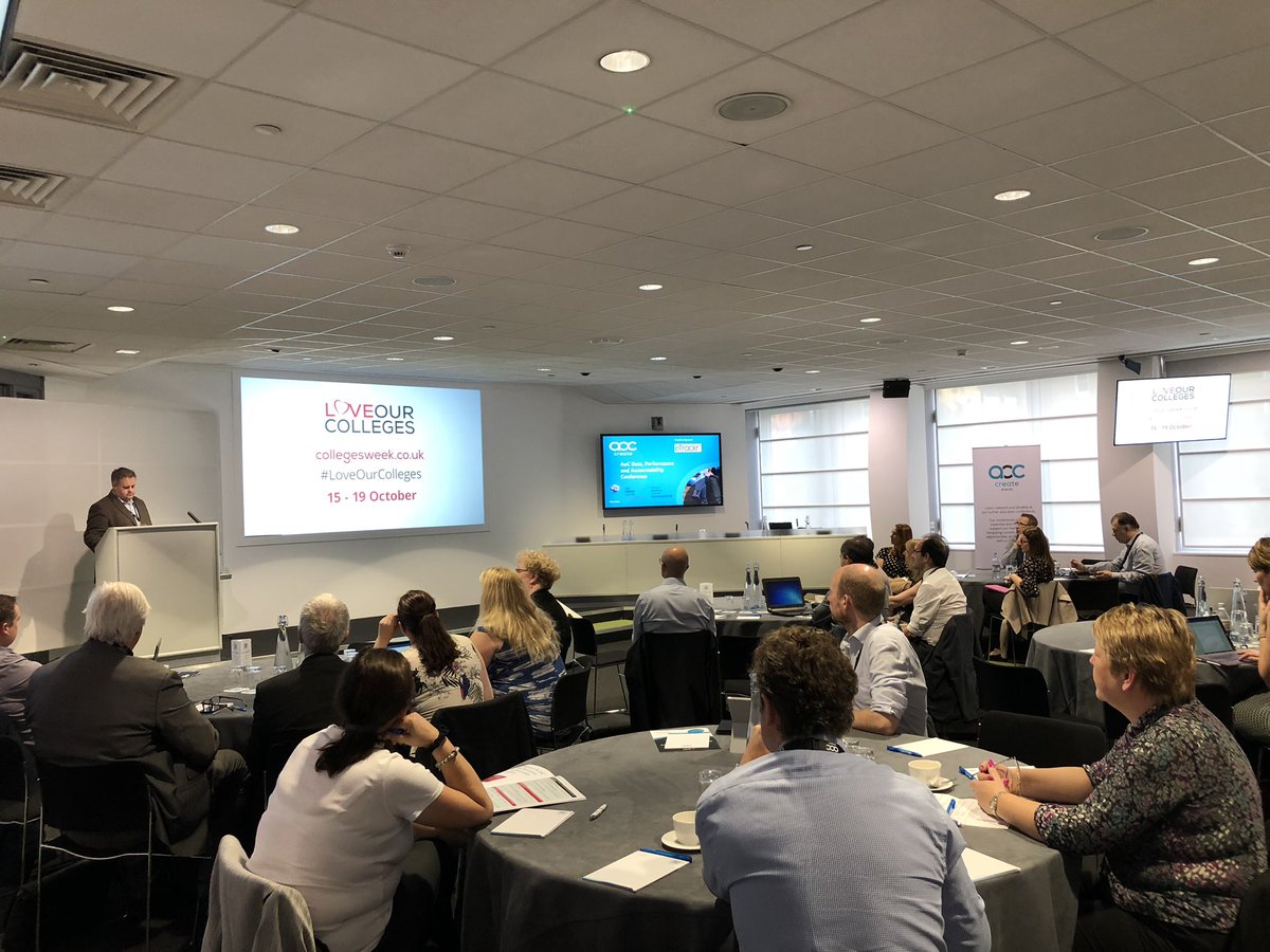 AoC_Create's tweet image. @FEfocus encouraging support for @AoC_info Colleges Week at #AoCdata this morning - please ensure your college is supporting - collegesweek.co.uk #LoveOurColleges