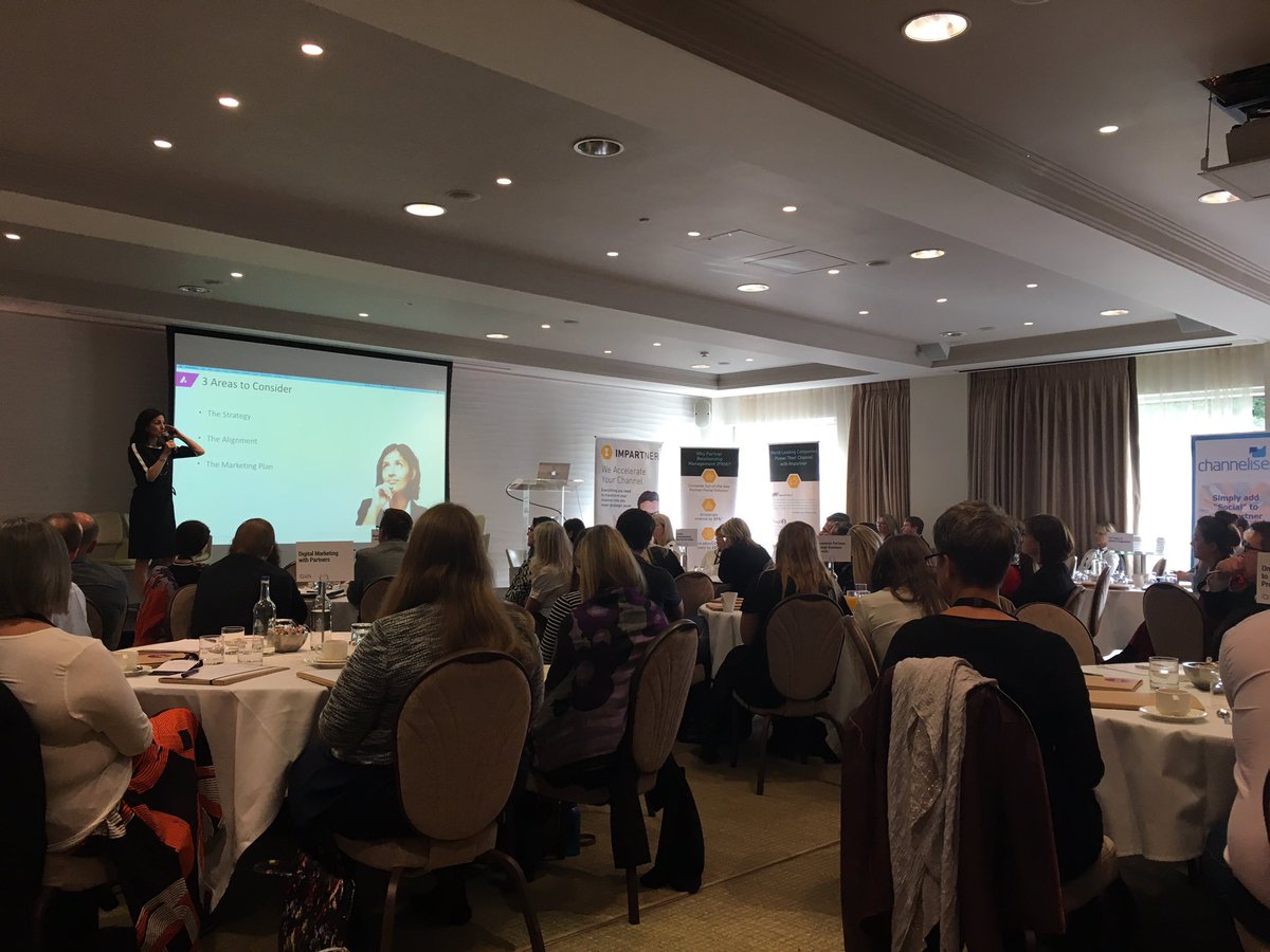Great turnout for today’s <a href="/channelmeetup/">Jacqui Rand</a> event at The Runnymede Hotel #channel #marketing