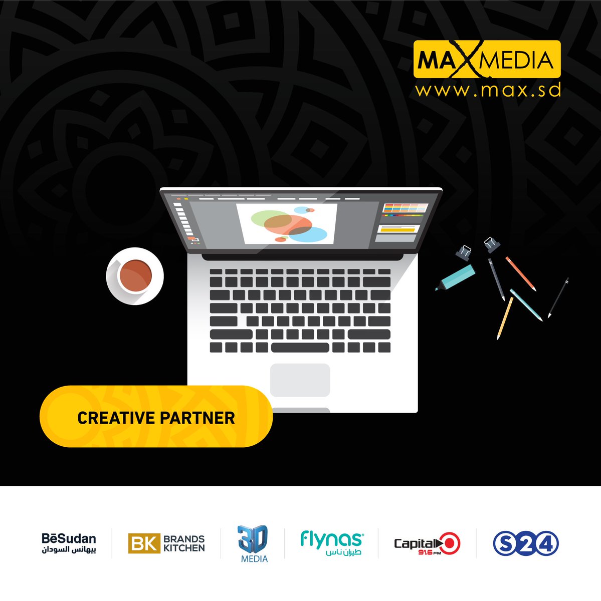 besudan_'s tweet photo. Welcome on board | مرحباً بكم معنا

Max Media |  CREATIVE PARTNER https://t.co/HjwB6PT1iQ