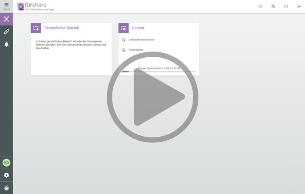 forcontECM's tweet image. Smartes Filesharing für Unternehmen kurz vorgestellt - Unsere neuen Tutorials von forshare | Der Dokumentenmanager sind online. 🎬 Einfach mal reinschauen. 🧐 forcont.de/de/produkte/fo…
#forshare #BusinessFilesharing #EnterpriseCloudStorage #Dokumenteonlineteilen