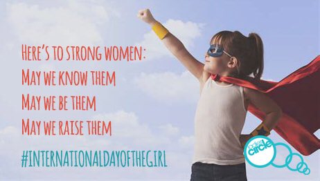Happy #InternationalDayOfTheGirl to all our future Circlers 👭