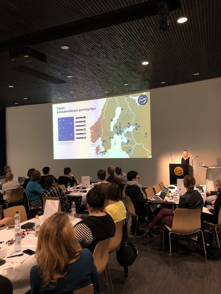 Tänään verkostoidutaan Fazerilassa! Kiitos Fazer mahtavista puitteista. 👊Mielenkiintoinen iltapäivä edessä. #verkostoitumassa #faroscom