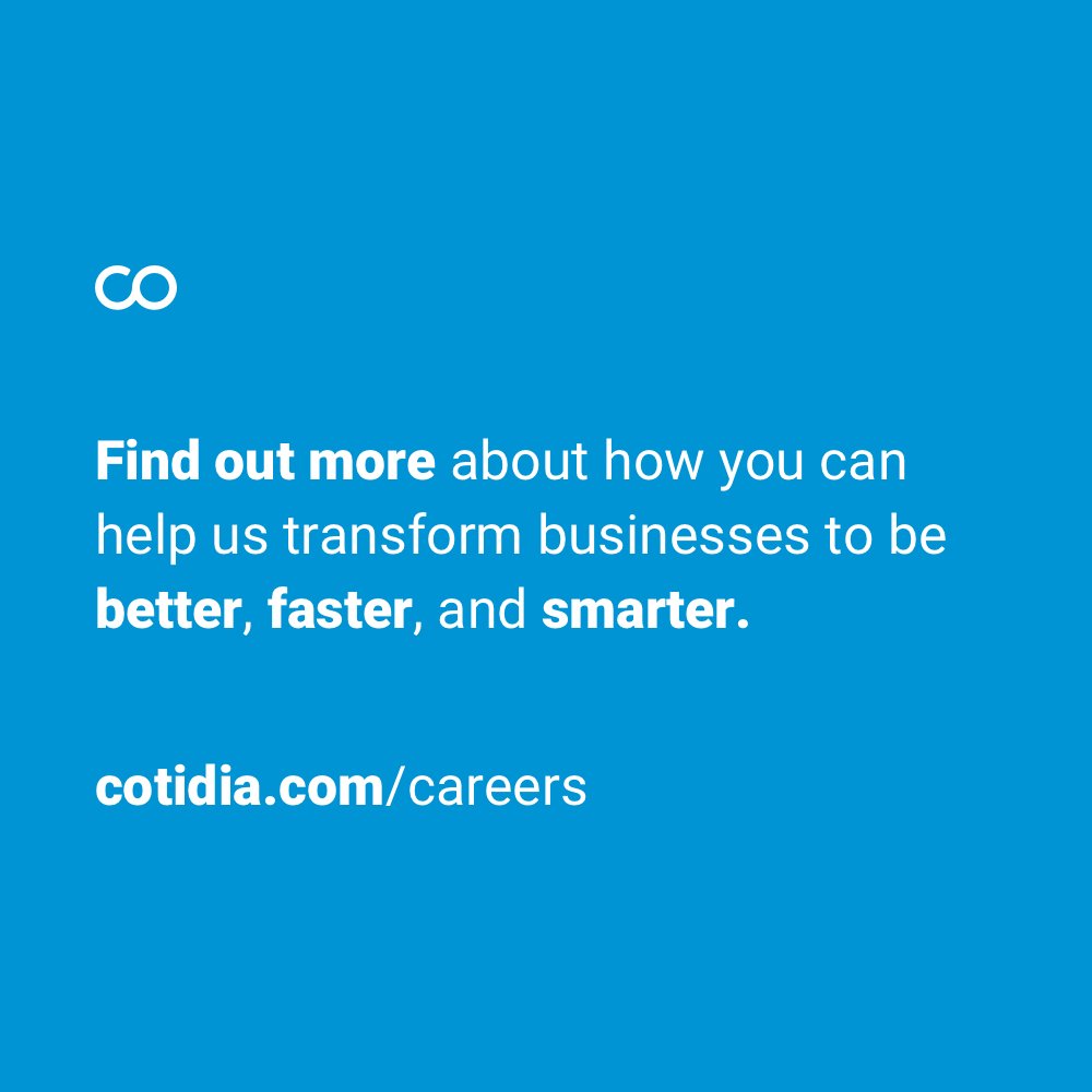 cotidia's tweet image. We’re strong believers in smart learning and are always on the lookout for aspiring talent with the same ethos to join our expanding team. 

#cotidia #website #agency #careers #webdev #webdesign #betterfastersmarter

cotidia.com/careers