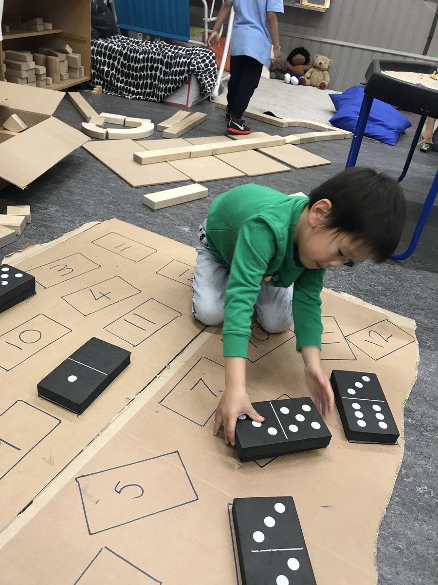 ibroxprimary's tweet photo. Numeracy target 🎯 match the number with the dominoes #additionfun https://t.co/L902LjIuVX