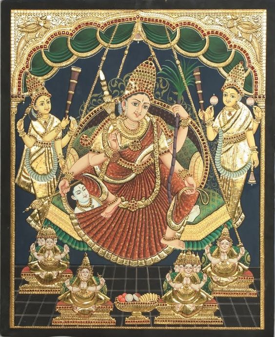  #Devi  #Goddess  #mother  #Maa #DashMahavidya #Navratri several concepts of  #Devi are prevalent in our country!! #Mysore  #Tanjore  #paintings so depict  #Devi  #Indianpainting