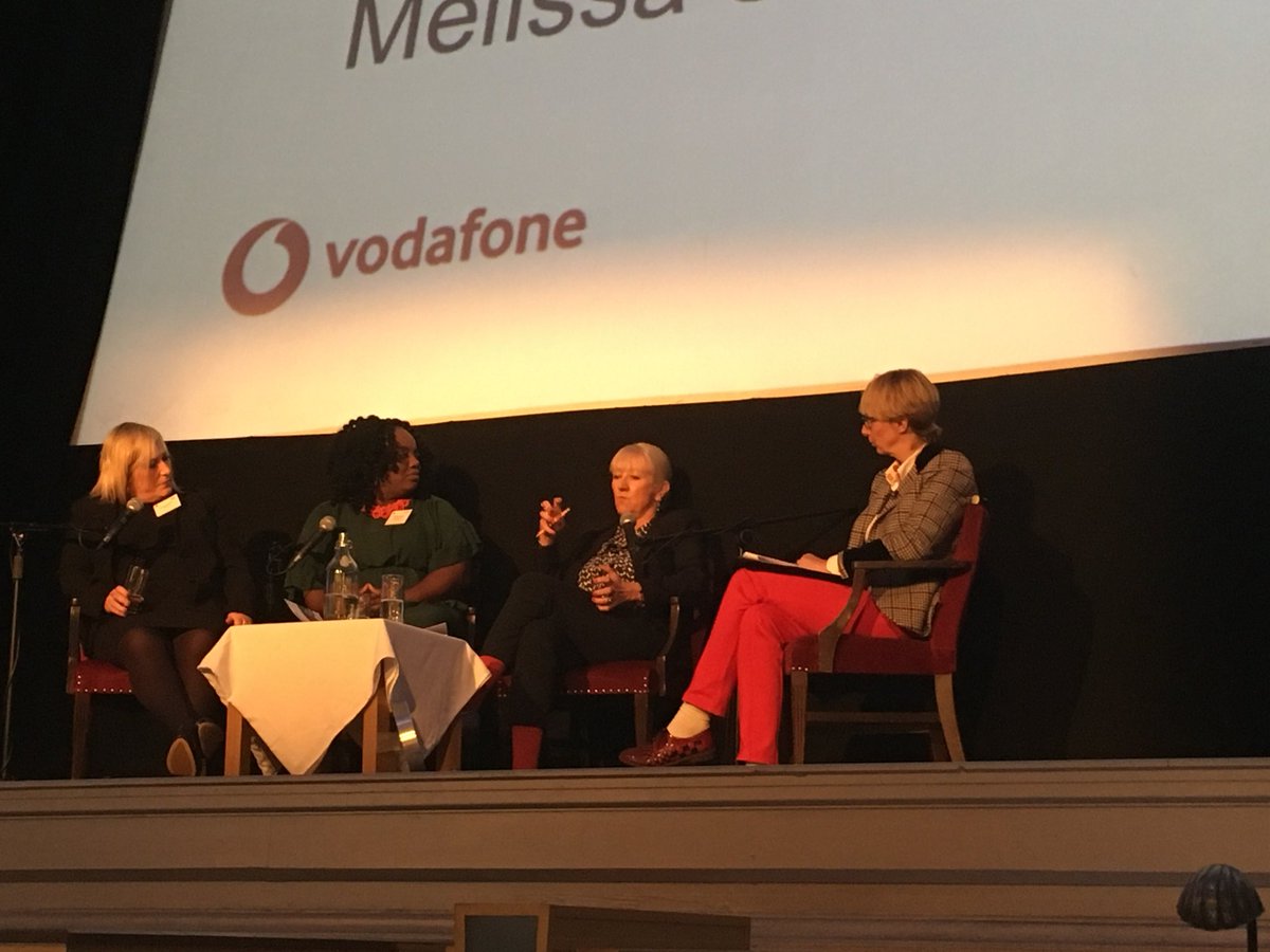 The barriers are not just about gender, but also class and poverty. Economic rebalancing and prosperity are key. Says Kate Willard from @StobartGroup #IODWomen