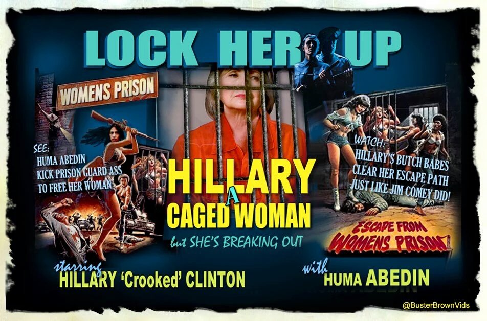 MightyBusterBro's tweet photo. @DeplorableChoir @hershey_2 #ClintonCrimes #ClintonTour #VoteRedToSaveAmerica https://t.co/6bYikWvv1w