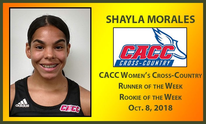 North Bergen High grad Shayla Morales was named the #CACC WOMEN'S CROSS-COUNTRY Runner AND Rookie of the Week on Monday. <a href="/FelicianXCTF/">Golden Falcon XCTF</a> 

felicianathletics.com/sports/wxc/201…

cc <a href="/ogsmar/">Jim Hague</a> <a href="/hudson_reporter/">📰Hudson Reporter🗞</a> <a href="/JJournalSports/">JerseyJournalSports</a> 

#Felician totaled six #CACC weekly awards by four athletes on Monday.