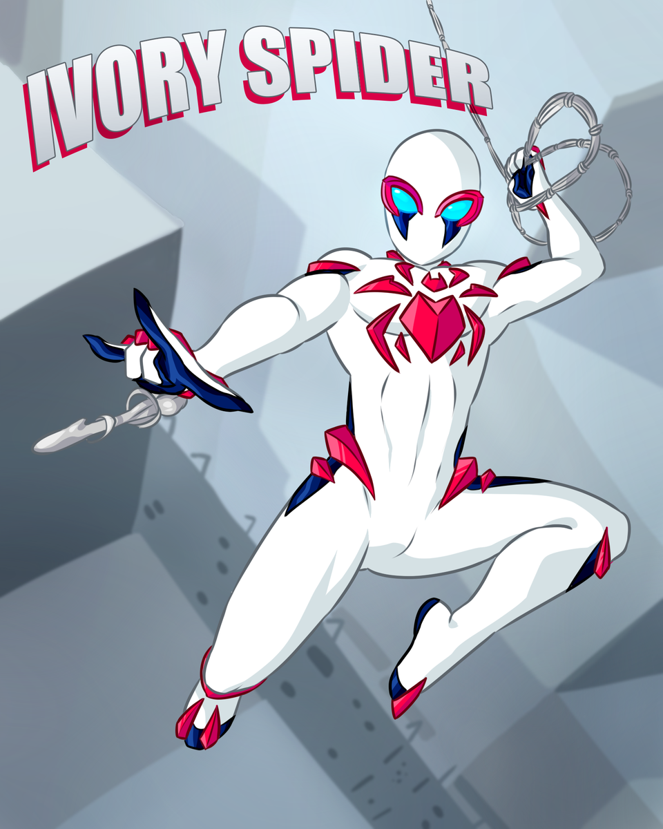 EvinandValia's tweet photo. my spidersona the ivory spider, maybe im getting too much into this XD
#spiderman #oc #sona #digitalart #icory #spider https://t.co/44Pu8AH9m5