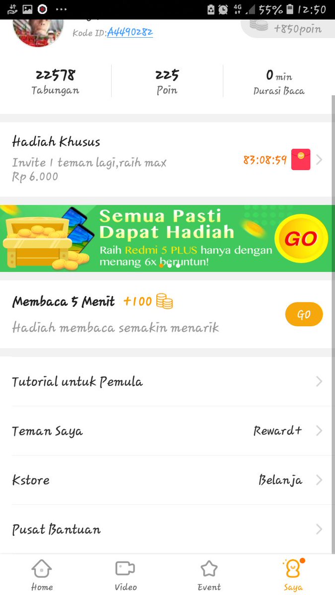 Hi_Bryy's tweet photo. Cara mendapatkan pulsa secara gratiss 

https://t.co/pTwZLEKS56 aplikasi kubik news di link
https://t.co/l0tDSPvNrd
2.Instal aplikasi ya
3.login menggunakan akun fb/google
4.setelah berhasil daftar masuk ke menu intive kode masukan kode ini 
👉A4490282👈 https://t.co/3u50uTh7x4