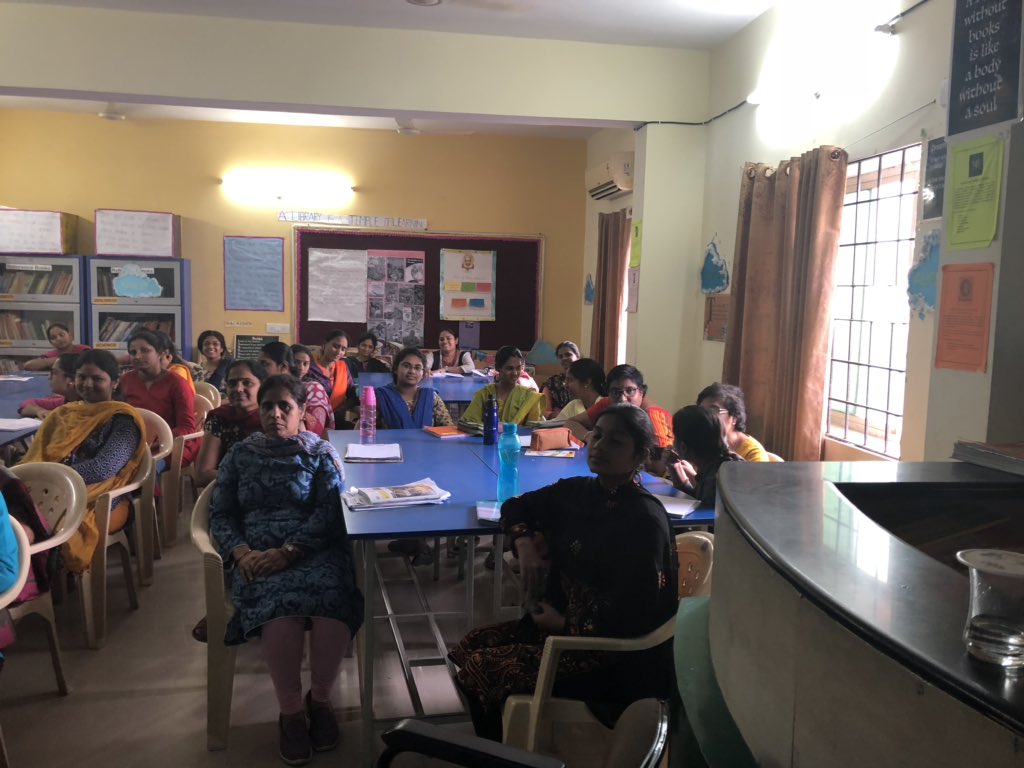 PoojaAMahe's tweet photo. #ChildSexualAbuse #Training #TrainTheTrainers #Empowering #Education #Teachers #TouchSafety #FusionInternationalSchool #ProjectMasoom #KeepingChildrenSafe #PlayYourPart @MasoomYi @YiTweets @yi_hyderabad @IGWomenSafety @spindoc_k @spindoc_k @AddlCPCrimesHyd @RachakondaCop https://t.co/VZkAXLBA41
