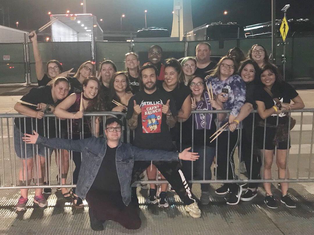 breezyyyautumn's tweet image. Tonight was not real. Thank u @falloutboy once again for another unforgettable night added to the books. Never thought I could FINALLY say I got to meet @PatrickStump &amp;amp; @petewentz from my absolute favorite band that I’ve loved for so so long. I love you &amp;amp; am forever thankful😭❤️