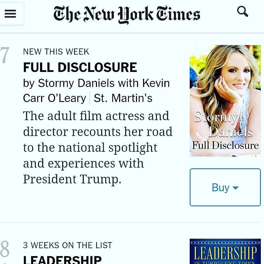 Woke up this morning in Germany to a text telling me I am #7 on NY Times Bestseller list! I bet this just ruined a lot of people's day. Hahaha! Go ahead and add "best selling author" to that list of names you like to call me...stick it between "skank" & "whore". THANKS! XOXO https://t.co/WpCZirgCET