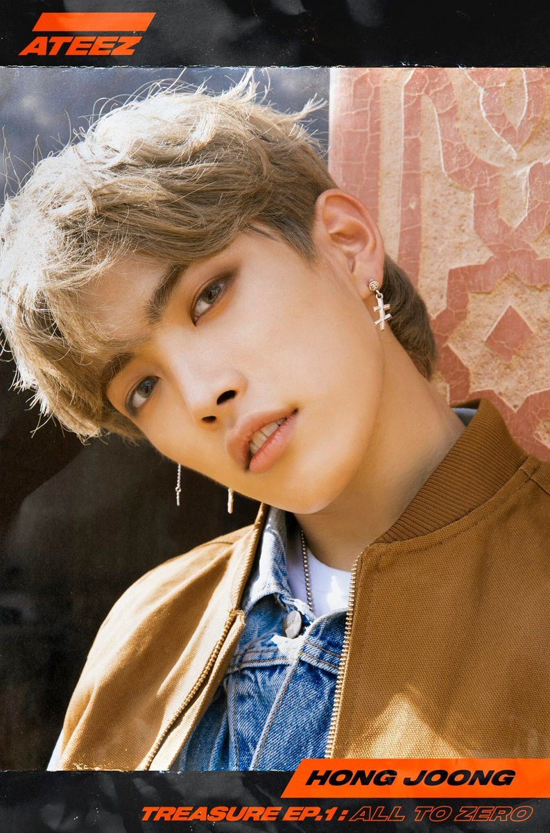 It was released concept photos of ATEEZ's Hongjoong for their