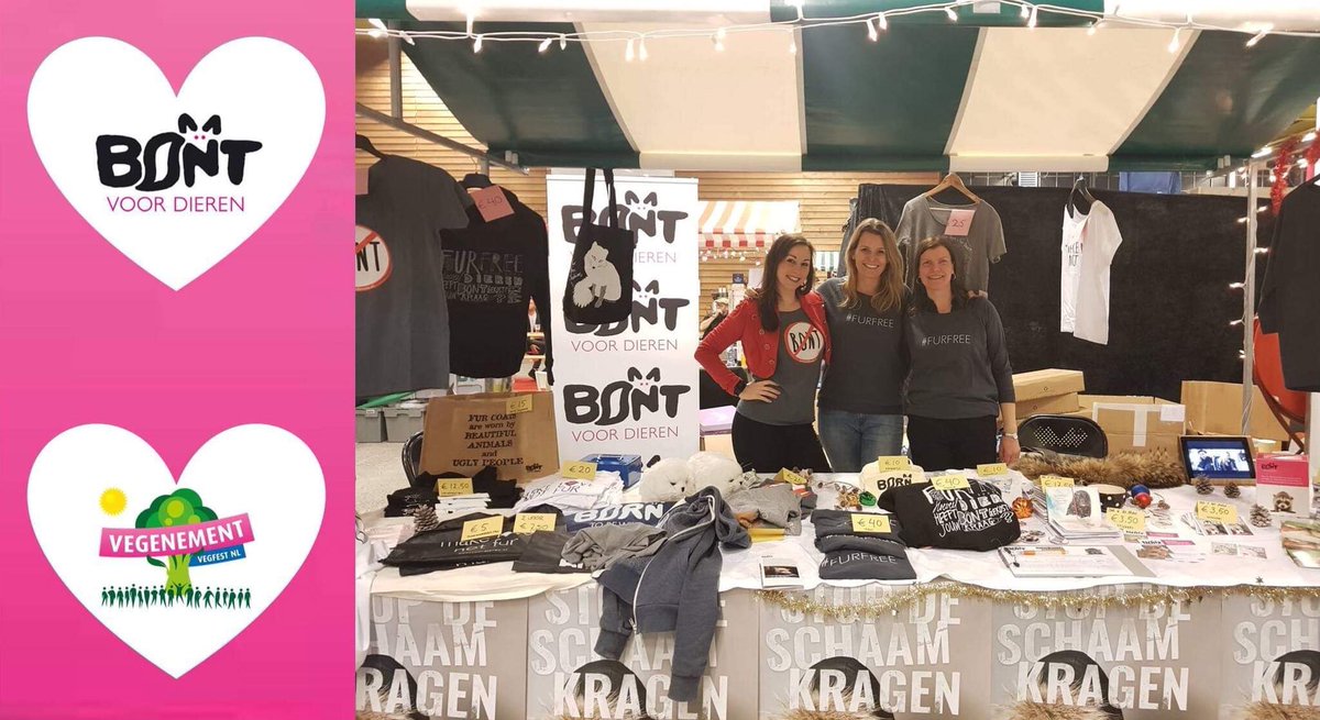 Vegenement's tweet photo. Bont voor Dieren boekt wereldwijd successen, maar we zijn er nog niet. Vraag hen de oren van het lijf bij hun stand op Vegenement VegFestNL. 🤗 Wij bontvrij, de dieren blij❣️

@bontvoordieren #vegenementvegvestnl https://t.co/8lsyzgv04v