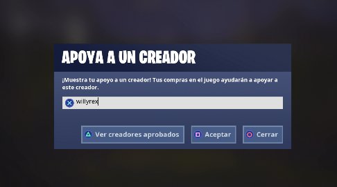 Willyrex On Twitter Ya Esta Disponible La Opcion De Apoyar A Un - willyrex on twitter ya esta disponible la opcion de apoyar a un creador en fortnite en la tienda teneis la opcion y podeis poner willyrex