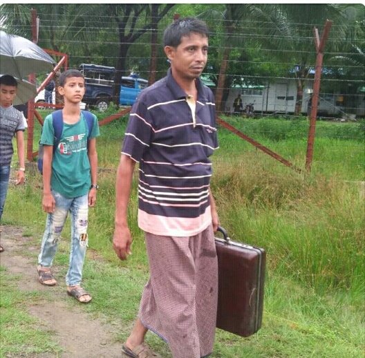 Bangladesh cache leaving their place of residence in the country total, six Bengalis TaungPyo re-entered again accepting camp.
