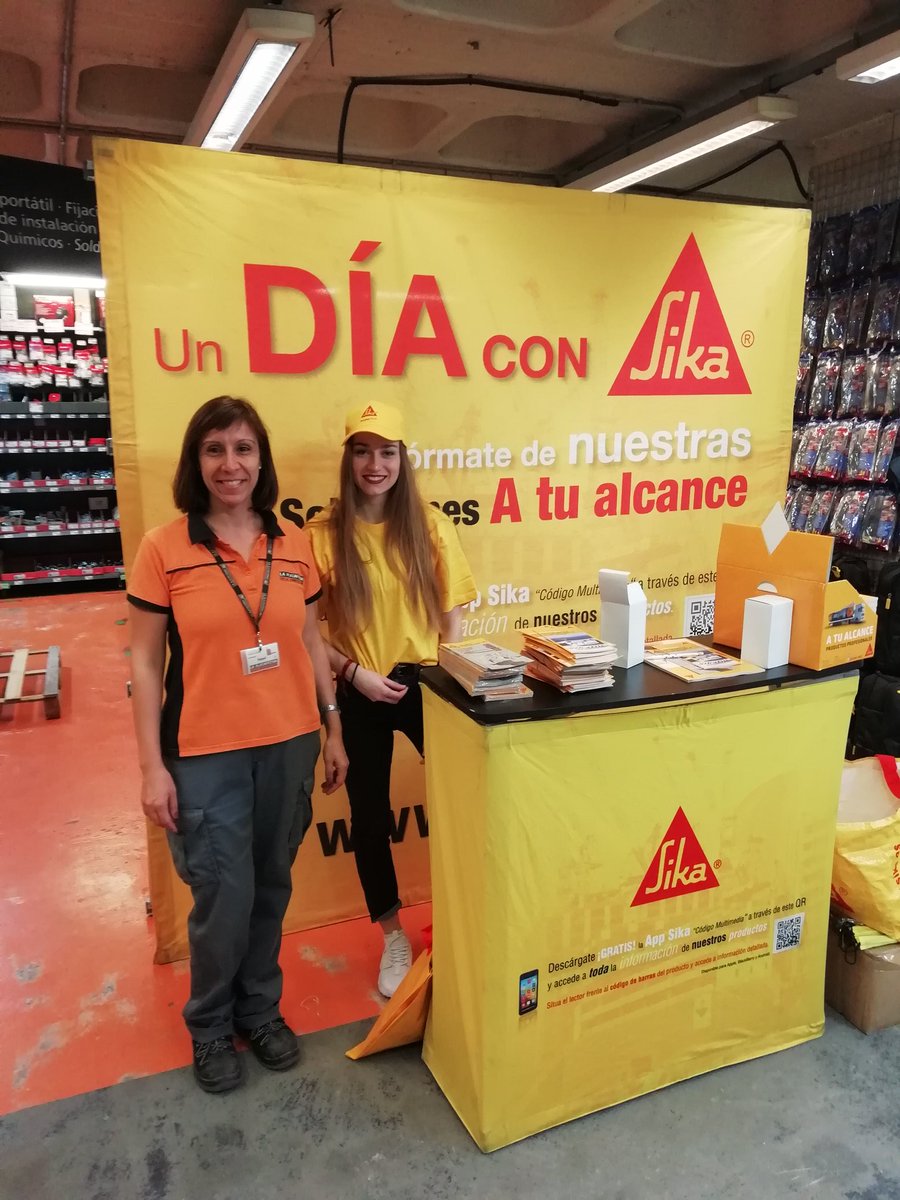 Continuamos con la promocion de impermeabilizacion en @LaPlataformaSGD de Atocha, pasate a conocer las novedades de <a href="/SikaSpain/">Sika España</a>