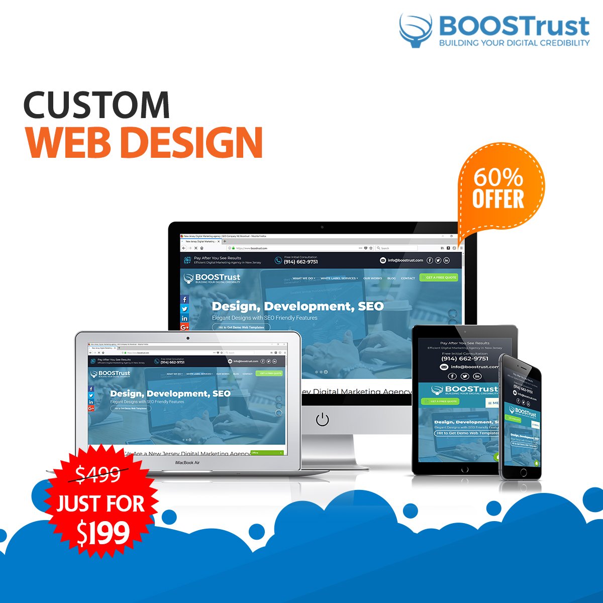 Boostrust2's tweet image. Special Limited-Time Offer!!!

Get a #SEO Friendly #Website @ $199 !!!
With Free Hosting + Domain
#BOOSTrust #WebsiteDevelopment #business #SmallBusinesses