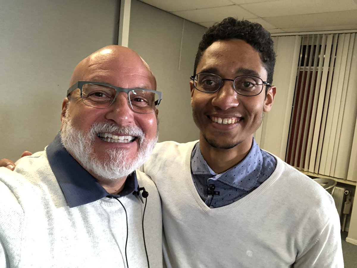 COMMinistries's tweet image. With translator last night, wore the same colors