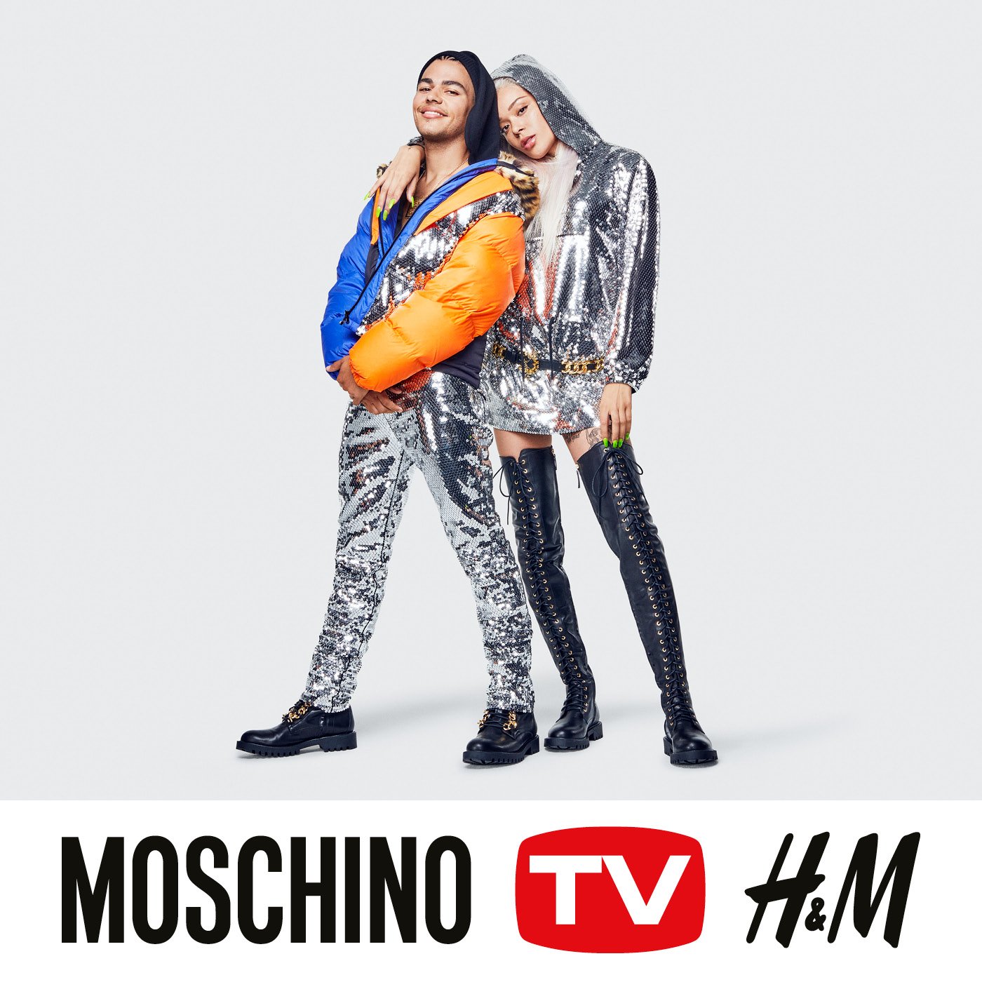 H&m moschino tv top