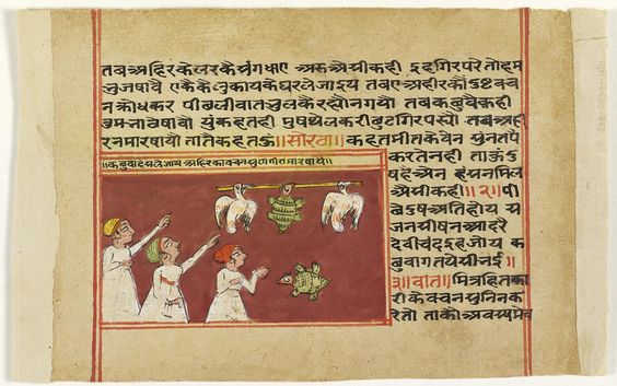 kamlesm's tweet photo. #Panchatantra was fantastic collection of #stories that were used in #educating naughty #children in ancient India, as we say #learn while #play or #Handsonskill #skillsdevelopment
#Talkative #Turtle depicted here in #manuscript #philadelphia #museum https://t.co/CsuIRWfRWp