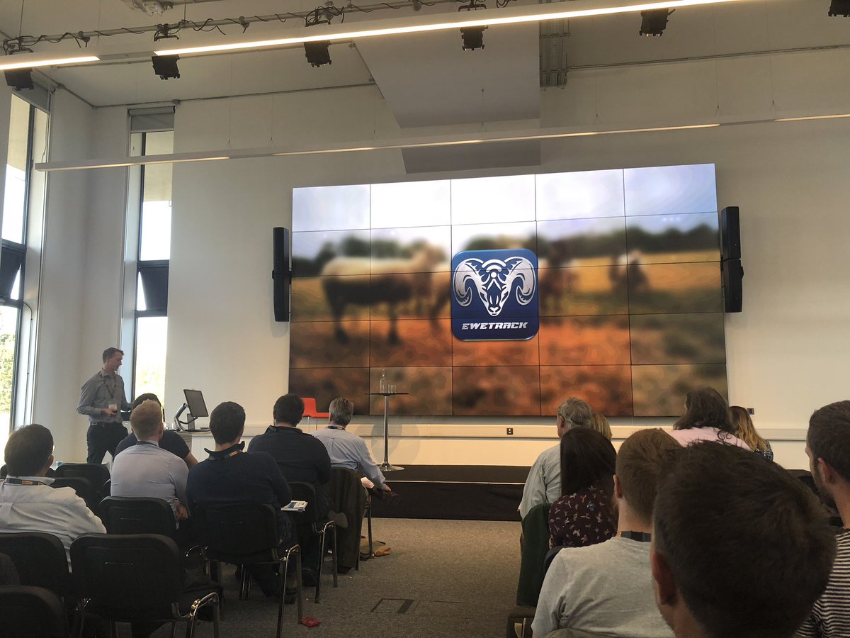Farm491's tweet photo. Great to see @_Breedr and @ewetrack_uk pitching yesterday at @FarmersWeekly Using Data and Tech event. Both Ian and Sam attended our Inspiring AgriTech Innovation bootcamps earlier this year - nice to see how well they’re progressing! (P.s. Thanks for the mention Sam!) #agritech https://t.co/XpSNTmO33Y
