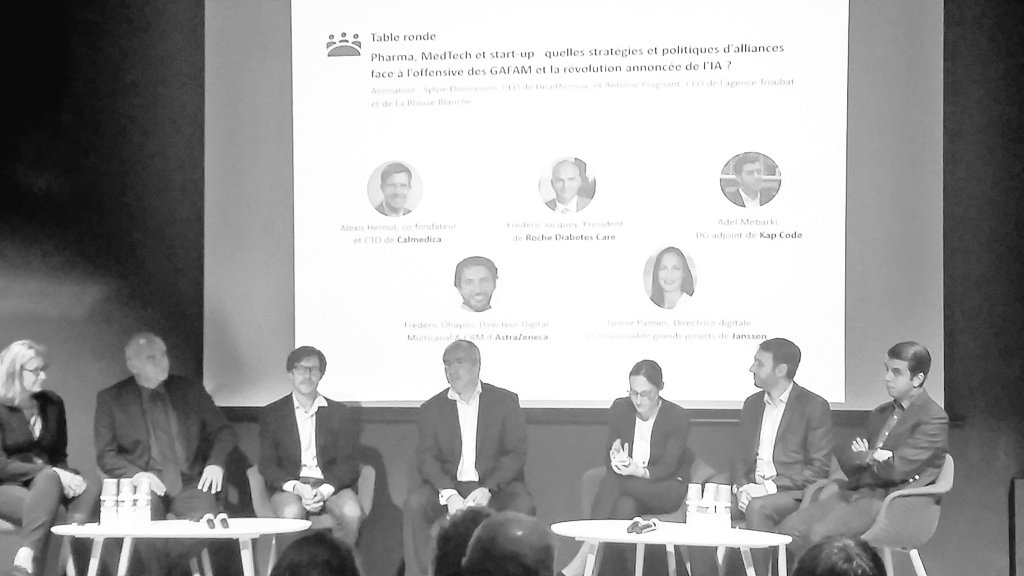 LucileLecomte's tweet photo. Laboratoire, MedTech et start up échangent sur la culture numérique en santé @LesEchos @Nextep_Health #gealth #digital https://t.co/n2GDYqncIJ