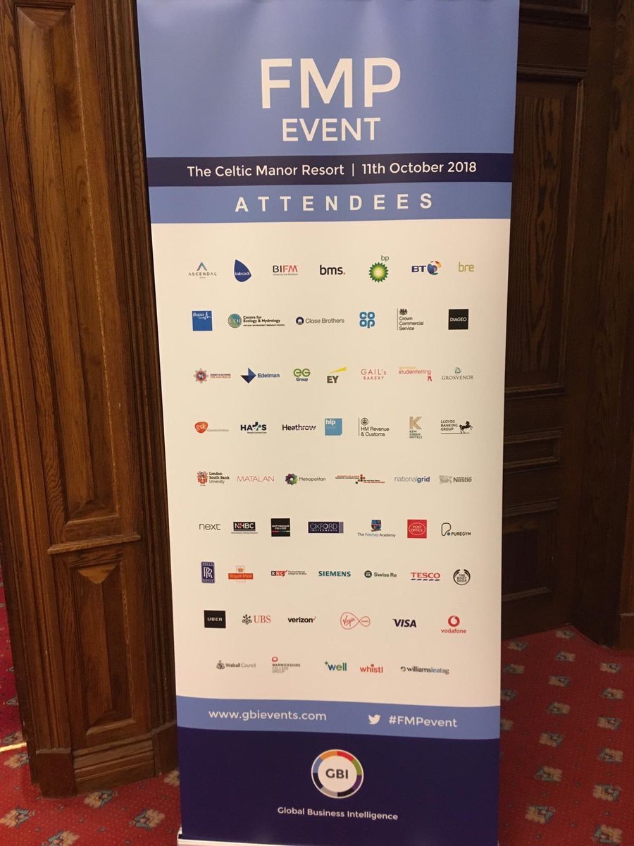 Good morning everyone. Registration is now open, we are looking forward to a day of insights and discussions. #FMPEvent #CelticManor