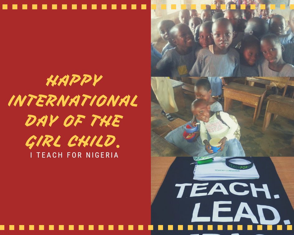 BKemasuode's tweet photo. #CSIchat #InternationalDayOfTheGirlChild #TeachforNigeria https://t.co/mf9ope3bSl